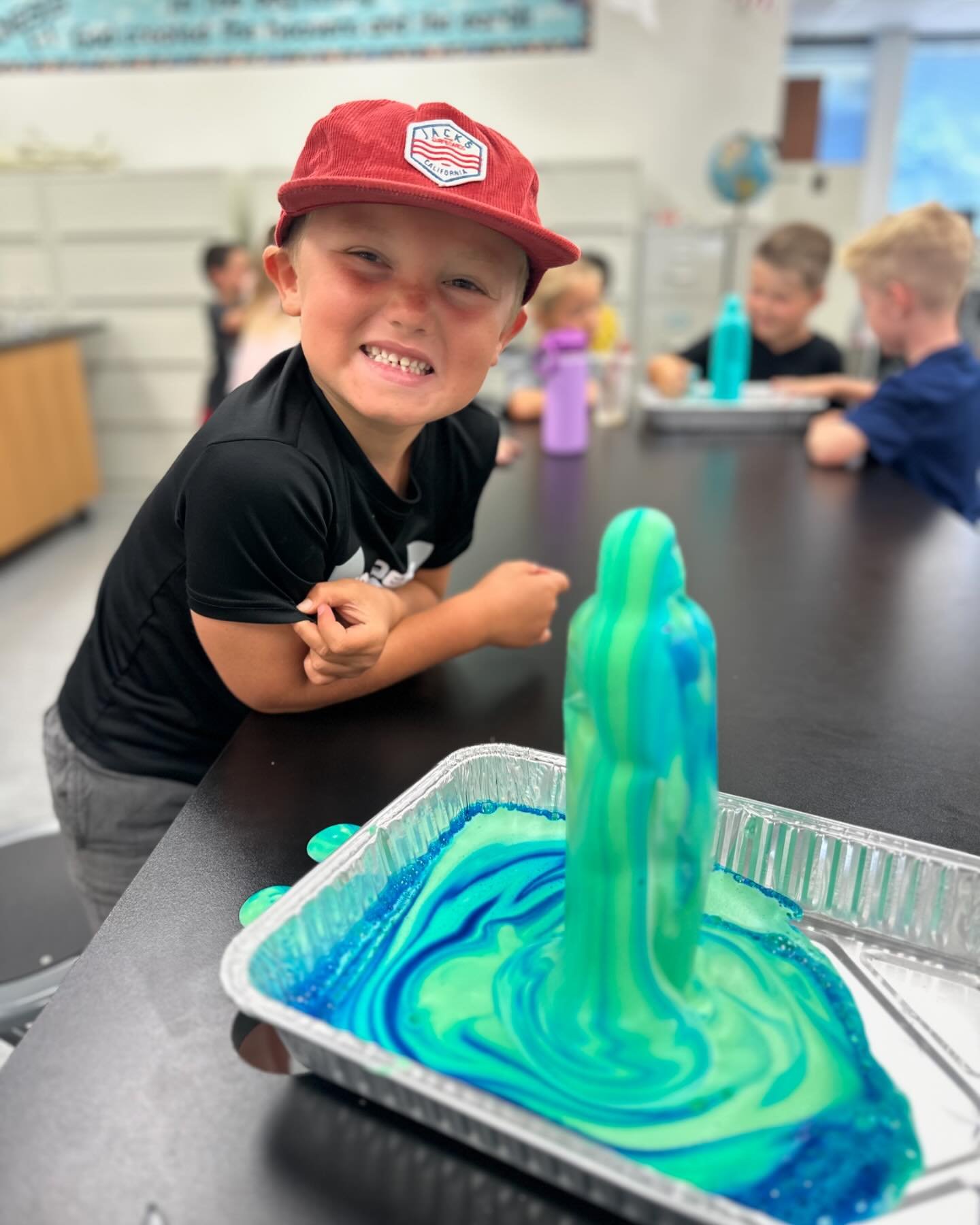 🧪✨Watch science get ooey gooey! This week our scientists made Elephant Toothpaste 🐘🦷, Oobleck, and Lava Lamps!! #ScienceRules #OoeyGooeyFun #SummerSchoolFun #SanClementeChristianSchool #ChristCenteredLearning